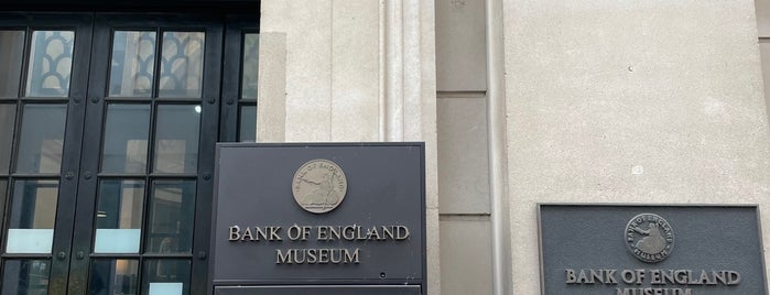 Bank of England Museum is one of London and more.