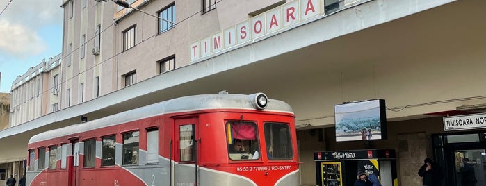 Gara Timișoara Nord is one of Jumping into the departing train.