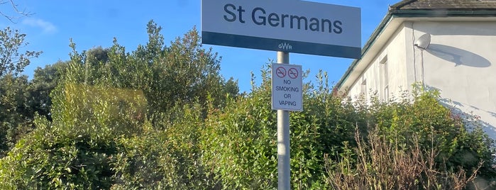 St Germans Railway Station (SGM) is one of Railway Stations in the South West.