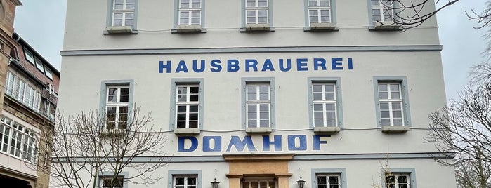 Domhof Hausbrauerei is one of BaWü.