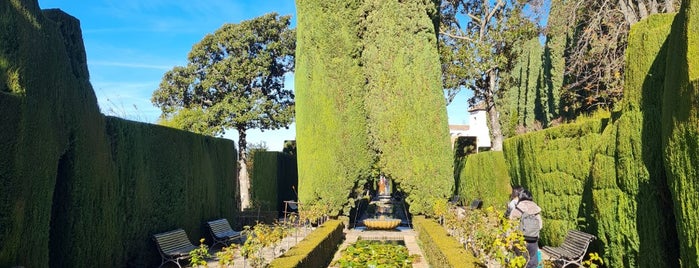 Jardines Bajos del Generalife is one of Best in Andalucia (Seville, Granada, etc).