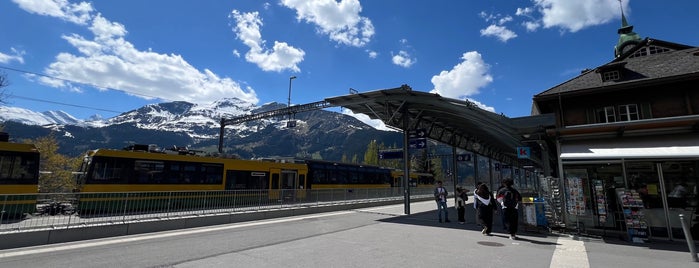 Bahnhof Wengen is one of Švýcarsko.