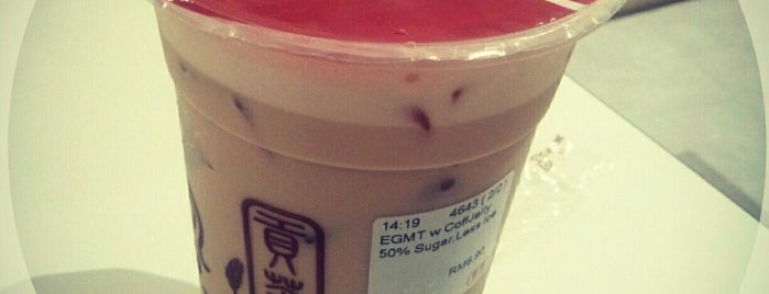 Gong Cha (貢茶) is one of Lugares favoritos de IG @antskong.