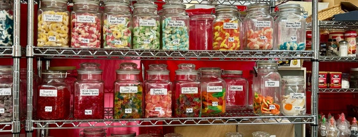 Logan's Candies is one of California.