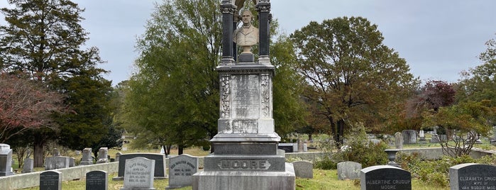 Oakwood Cemetery is one of Raleigh Favorites.