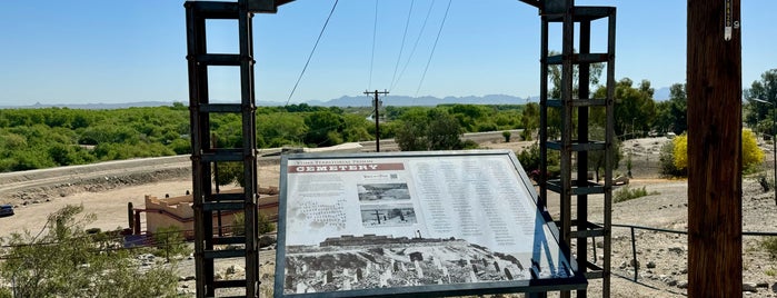 Yuma Territorial Prison Cemetery is one of Brad.