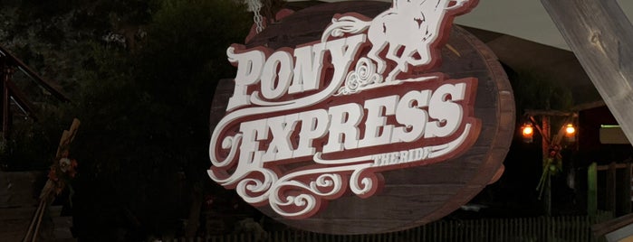 Pony Express is one of Travel.