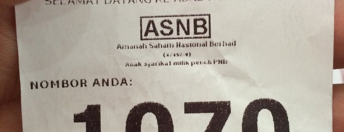 ASNB is one of Malezya.
