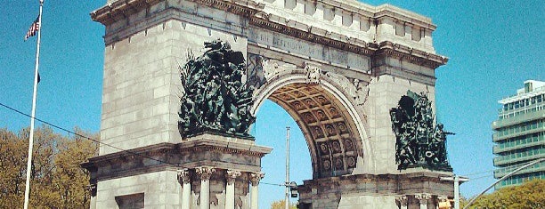 Soldiers' and Sailors' Arch is one of The Great Outdoors in NY.