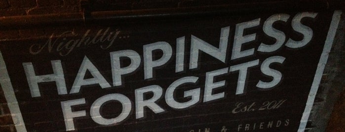 Happiness Forgets is one of Cocktail Bars Map London 2013 Ed..