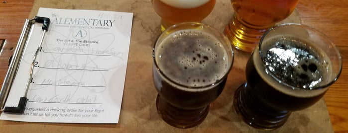 The Alementary Brewing Company is one of NJ Bars & Restaurants.