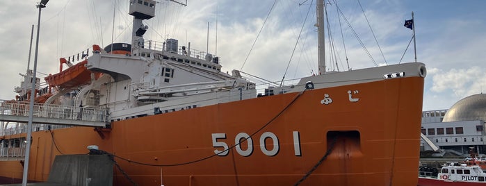 Antarctic Research Ship Fuji is one of NAGOYA.