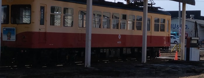 旧くりはら田園鉄道 旧若柳駅 is one of 東北の駅百選.