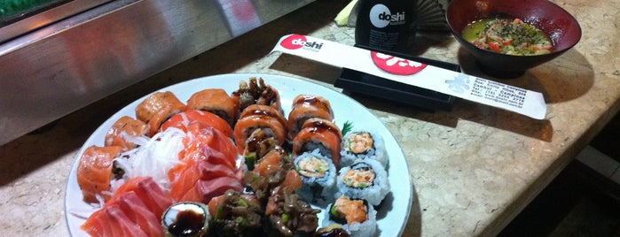 Doshi Sushibar is one of Tem que ir!.