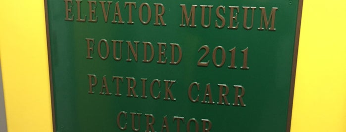 Elevator Museum is one of Lugares favoritos de Grant.