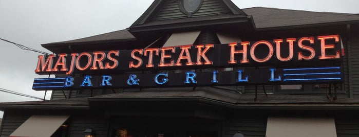 Majors Steak House is one of Food.
