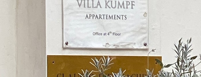 Villa Kumpf is one of Swiss trip.