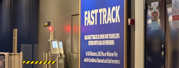 SAS Fast Track is one of Airport Venues.