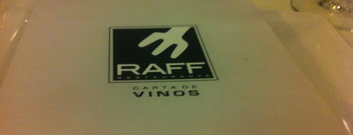 Restaurante Raff is one of สถานที่ที่ Luis ถูกใจ.