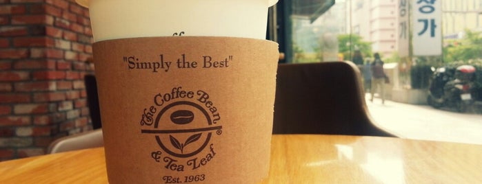 the Coffee Bean& Tea Leaf 부산장산역점 is one of Cafe part.1.