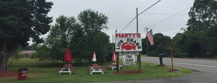 Marty's Crab Shack is one of S. Jersey Restaurants.