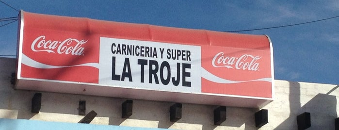 Carnicería y Super La Troje is one of TIENDAS.
