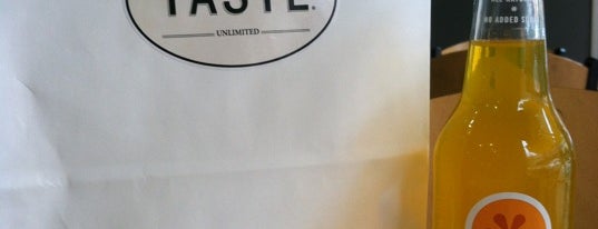 Taste Unlimited is one of Lieux qui ont plu à Jen.
