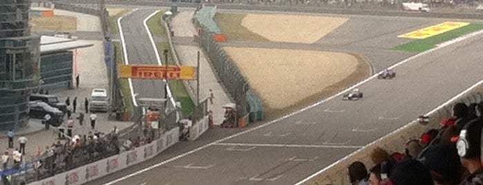 Shanghai International Circuit is one of 2012 Formula 1™ racing circuits essentials.