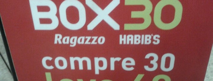 Box 30 Ragazzo Habib's is one of Lanches.