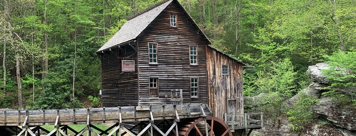 Babcock State Park Gristmill is one of Southern WV Spots.