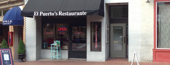 El Puerto's Mexican Restaurant is one of Charlottesville.