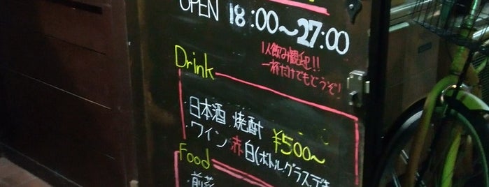 お酒と小皿料理のお店 SUN is one of 仙台市めぐってトクするデジタルスタンプラリー.