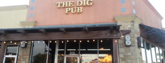 The Dig Pub is one of All About Beer in TEXAS.