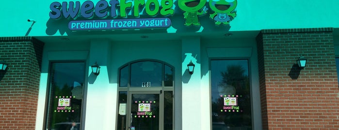 sweetFrog Premium Frozen Yogurt is one of VB trip.