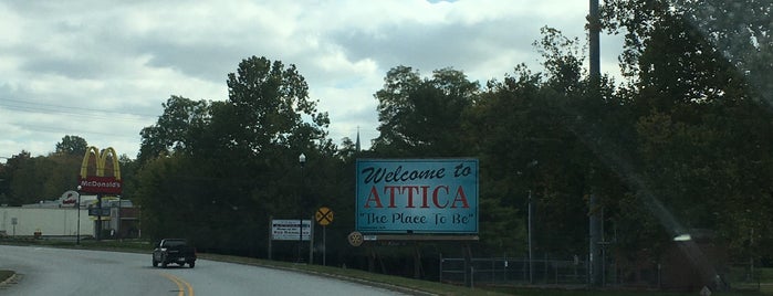 City of Attica is one of Spencer’s Liked Places.