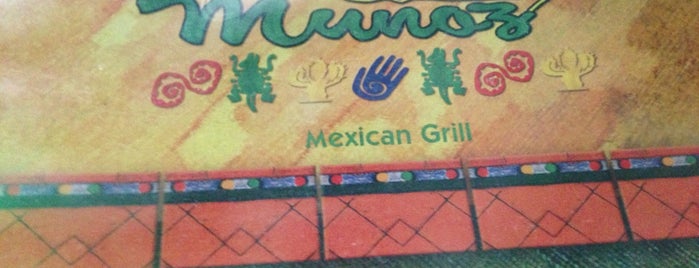 Munoz Mexican Grill is one of Lugares guardados de Susan.