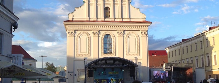 Сквер Зелёный Театр is one of Парки и скверы Минска (Parks and squares in Minsk).