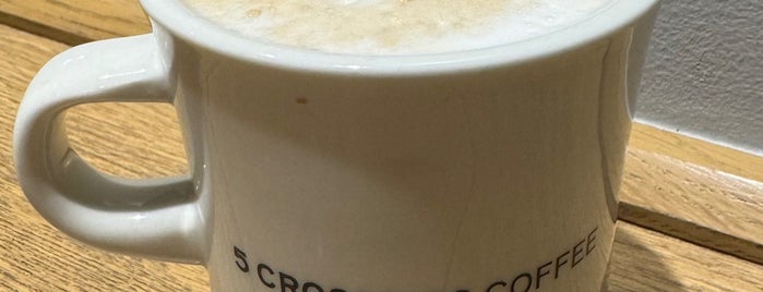 5 CROSSTIES COFFEE is one of suggestion (trending).