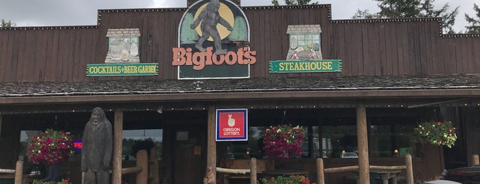 Bigfoot's Steakhouse is one of Oregon.