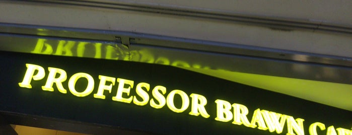 Professor Brawn Cafe is one of Veggie choices in Non-Vegetarian Restaurants.