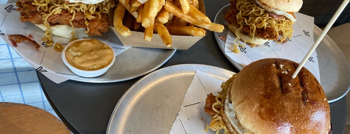 V Burger Bar is one of Food & Fun Perth (WA).