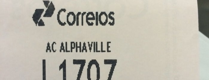 Correios is one of Alphaville.