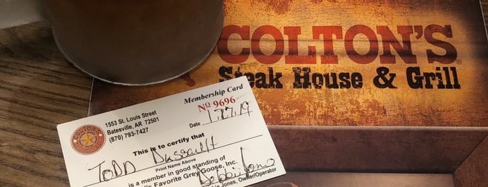 Colton's Steakhouse & Grill is one of Lieux qui ont plu à Percella.