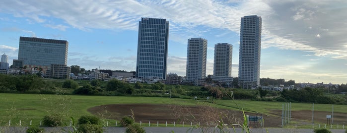 Tamagawa Riverbed (Futako-shinchi Sta. Side) is one of สถานที่ที่ kzou ถูกใจ.