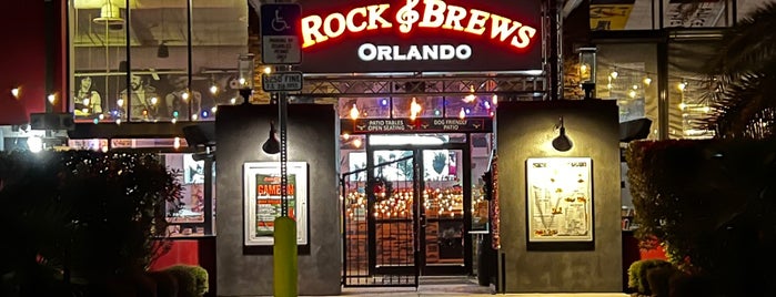 Rock & Brews is one of Orlando spots.