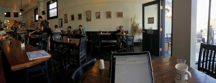 Cafe St. Jorge is one of Laptop-friendly cafés in SF.
