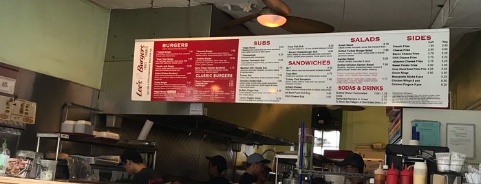 Lee's Burger Place is one of Massachusetts USA.