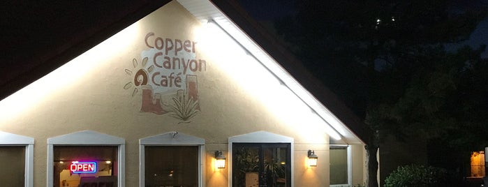 Copper Canyon Cafe is one of Lieux sauvegardés par Evie.