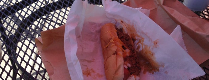 Sam's Hot Dog Stand is one of Favorite Food.