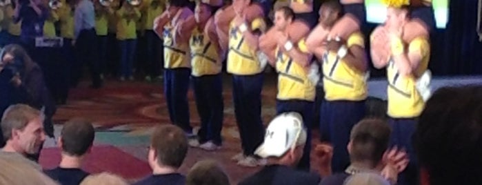 University Of Michigan Pep Rally. Final Four. is one of Lieux qui ont plu à Chester.